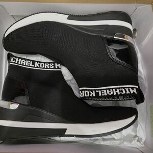 Michael Kors Men's Black Slip-On Sneakers